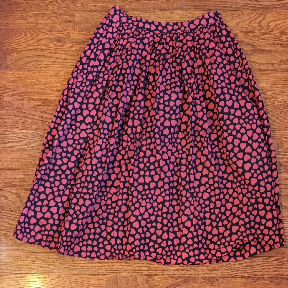 J.‎ Crew Valetines Day Heart Skirt